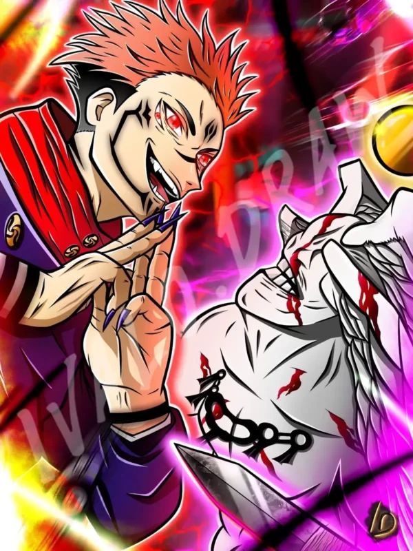 sukuna vs mahoraga